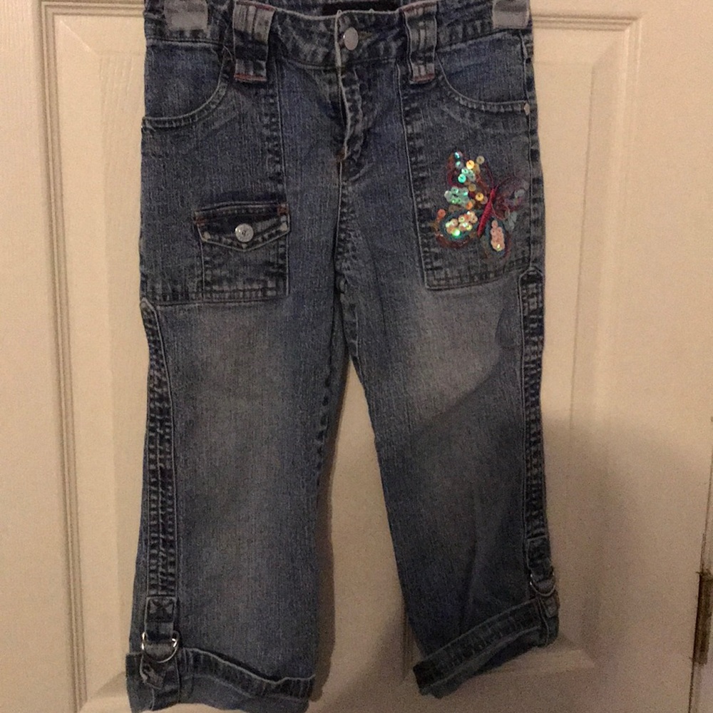 Girls size 10 capri jeans